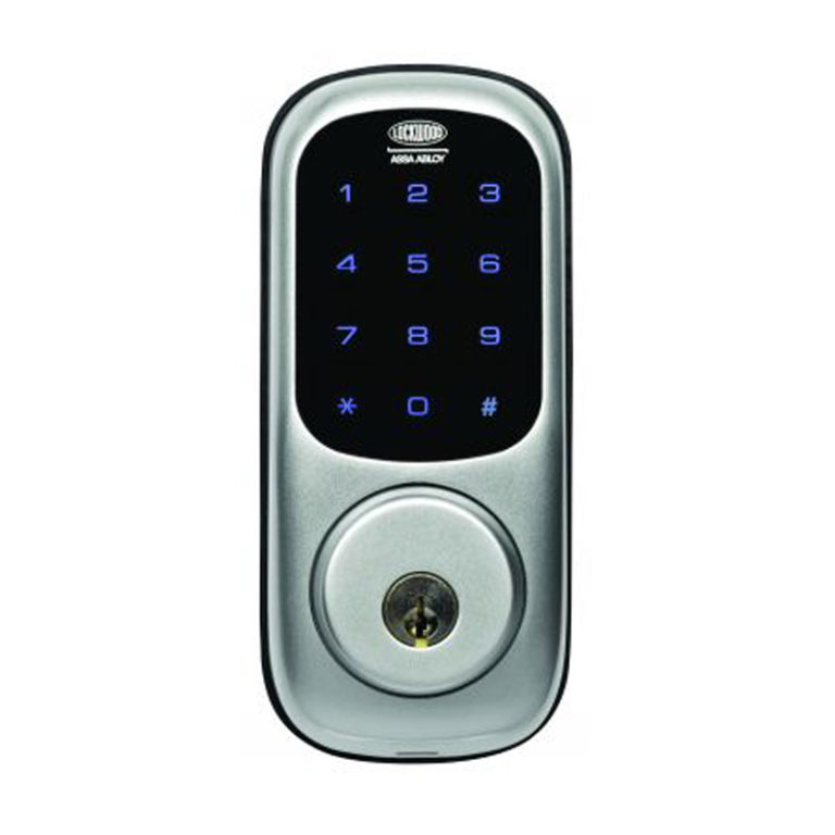 LOCKWOOD ZWave Digital Deadbolt HomeSYS